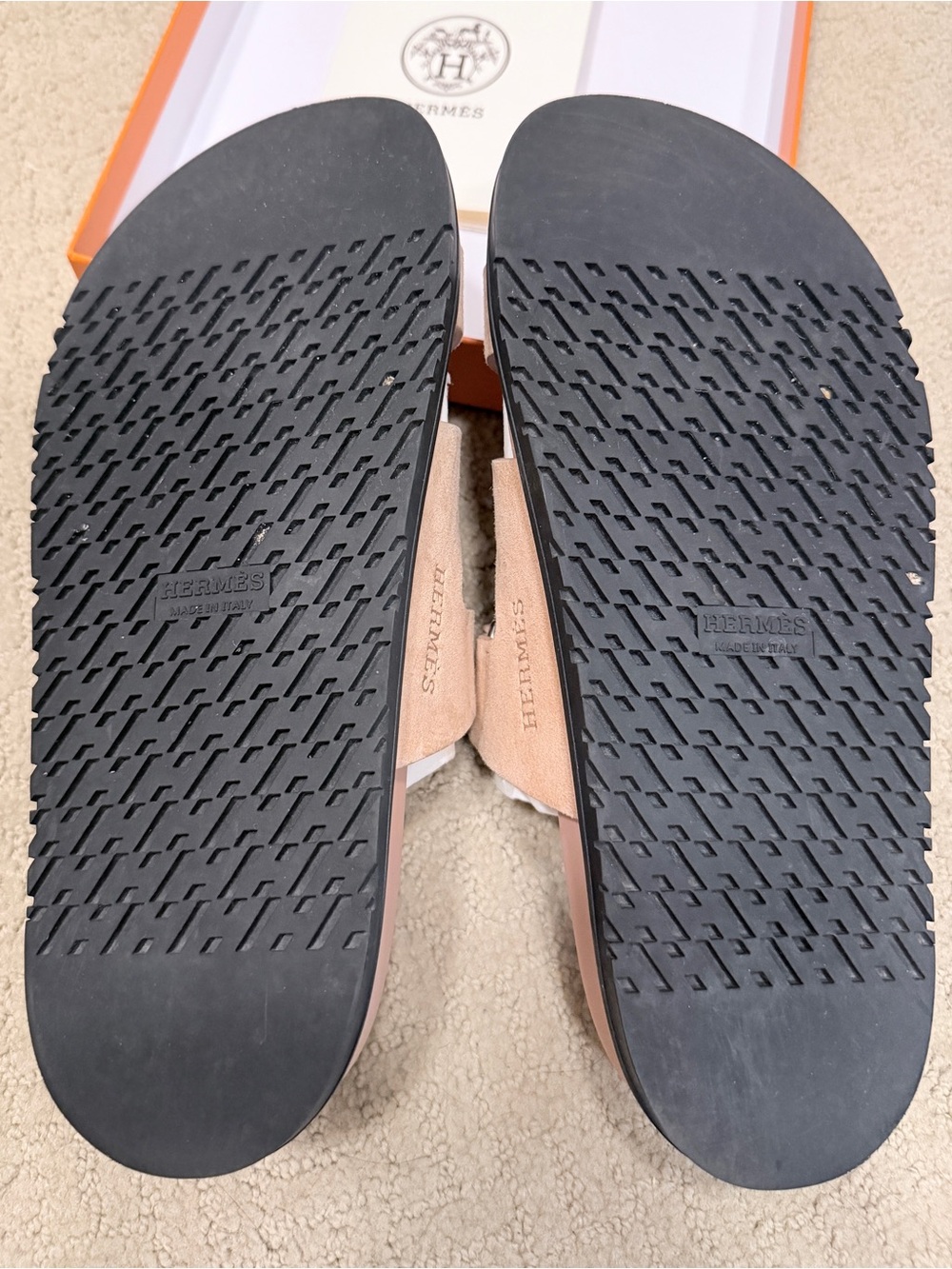 Hermes Chypre Sandal Nude 38.5/US 8 - Picture 6 of 11